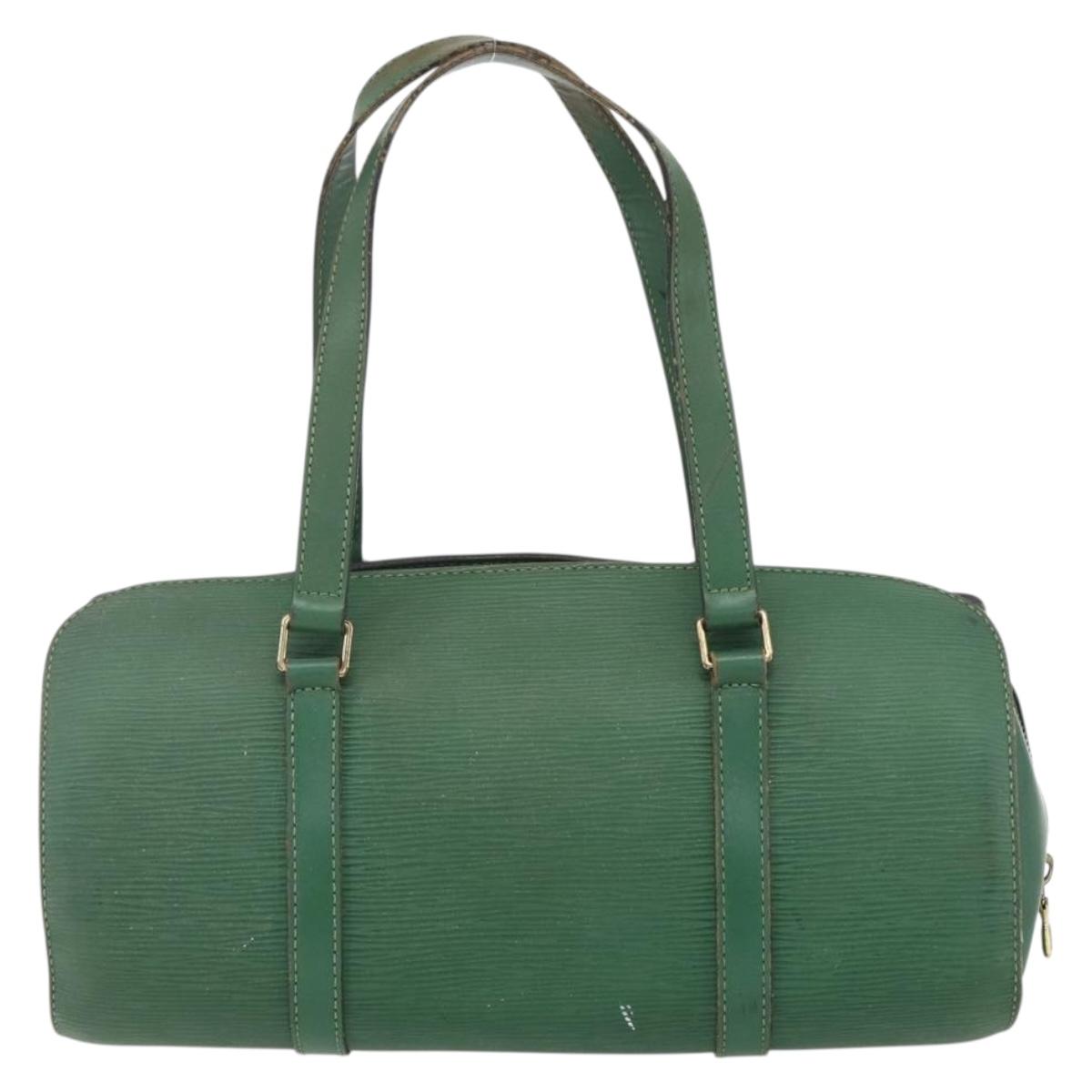 LOUIS VUITTON Epi Soufflot Hand Bag Green M52224 LV Auth 170774 | eBay