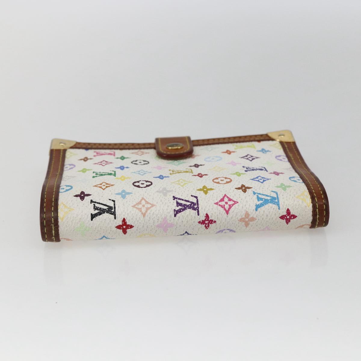 LOUIS VUITTON Multicolor Agenda PM Day Planner Cover White R21074