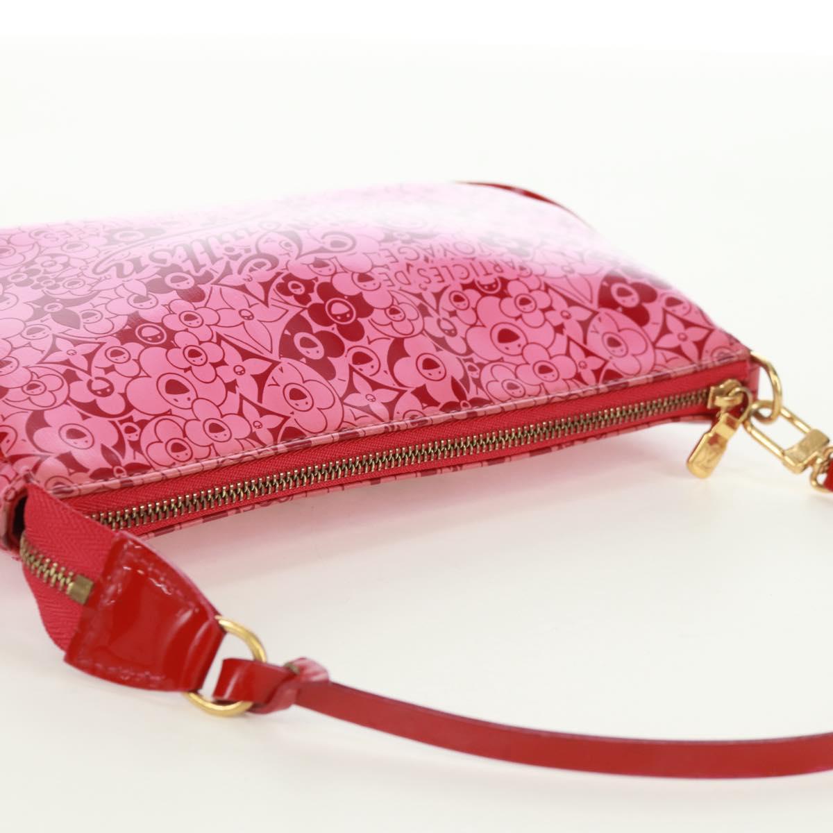 LOUIS VUITTON Cosmic Blossom Pochette Accessoires Pouch Pink