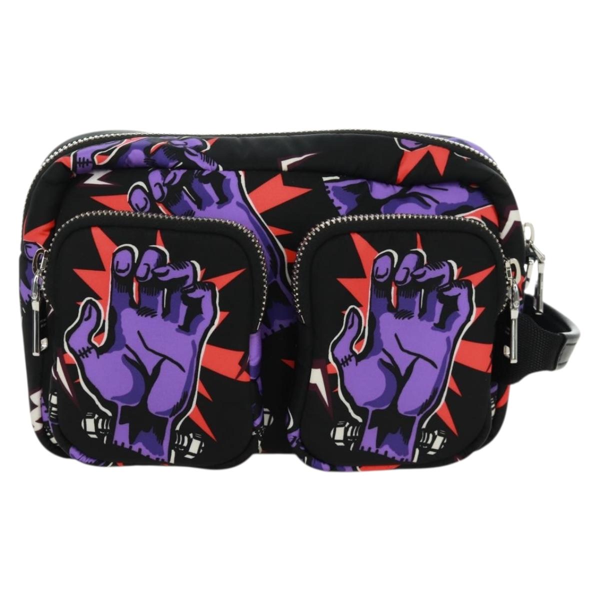 PRADA Universal Studio Collaboration Frankenstein Bag Nylon Purple
