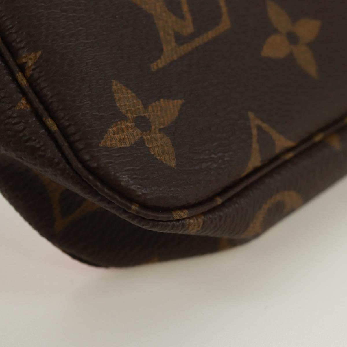LOUIS VUITTON Monogram Giraffe Mini Pochette Accessoires M62087 LV
