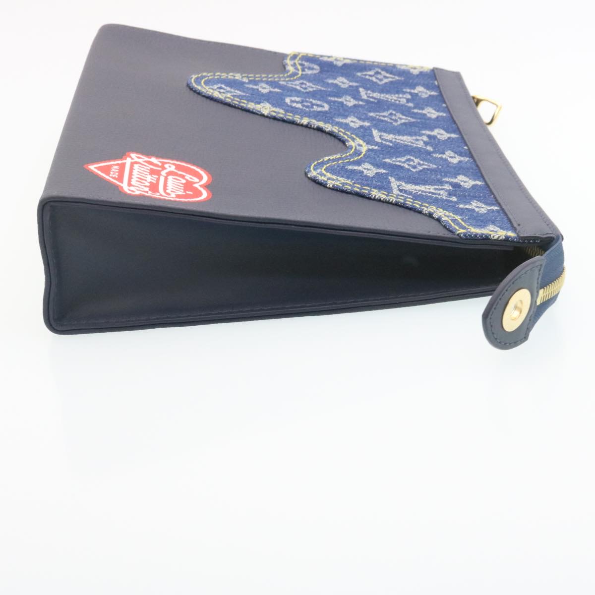 171C556I◆【ジャンク】LOUIS VUITTON ルイ ヴィトン ダミエ・ジェアン トゥルース・アルバトロス M93091 ノワール 