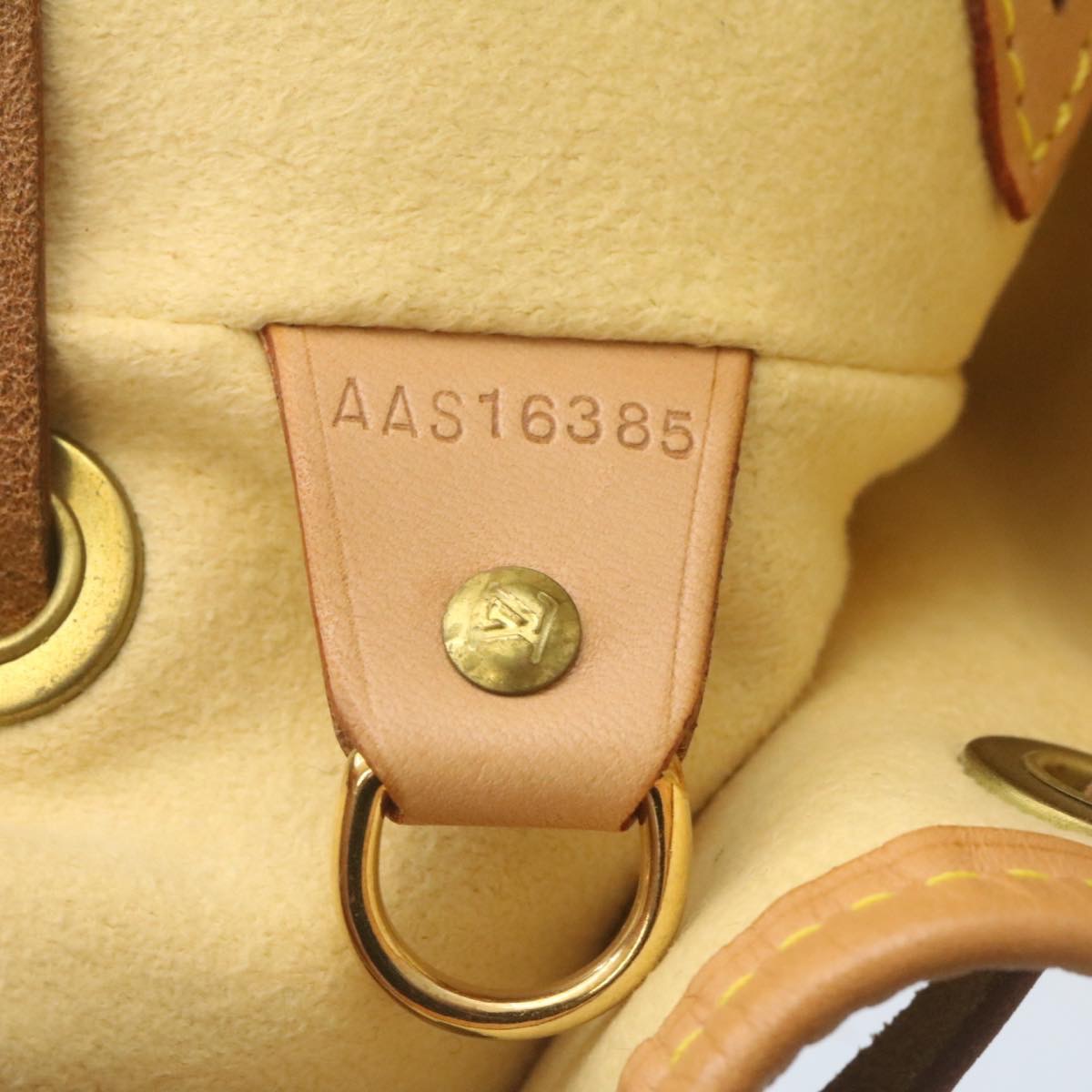 LOUIS VUITTON Nomad leather Montsouris MM Backpack SPO Beige  display picture 2