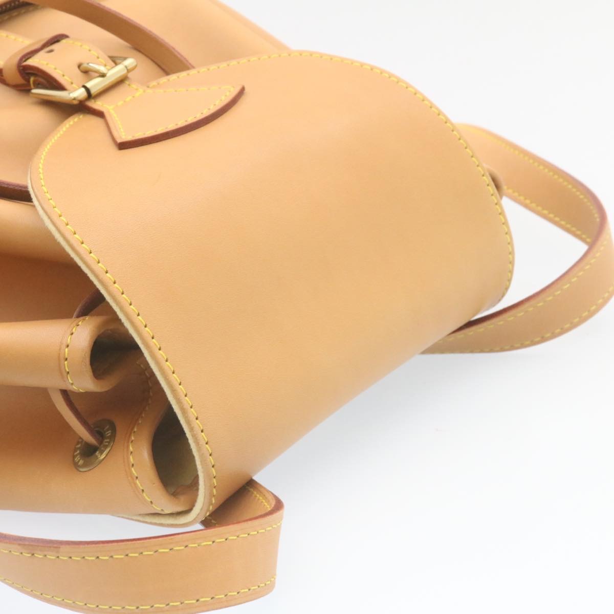 LOUIS VUITTON Nomad leather Montsouris MM Backpack SPO Beige LV Auth 28931SV LOUIS VUITTON Nomad leather Montsouris MM Backpack SPO Beige  main image 2