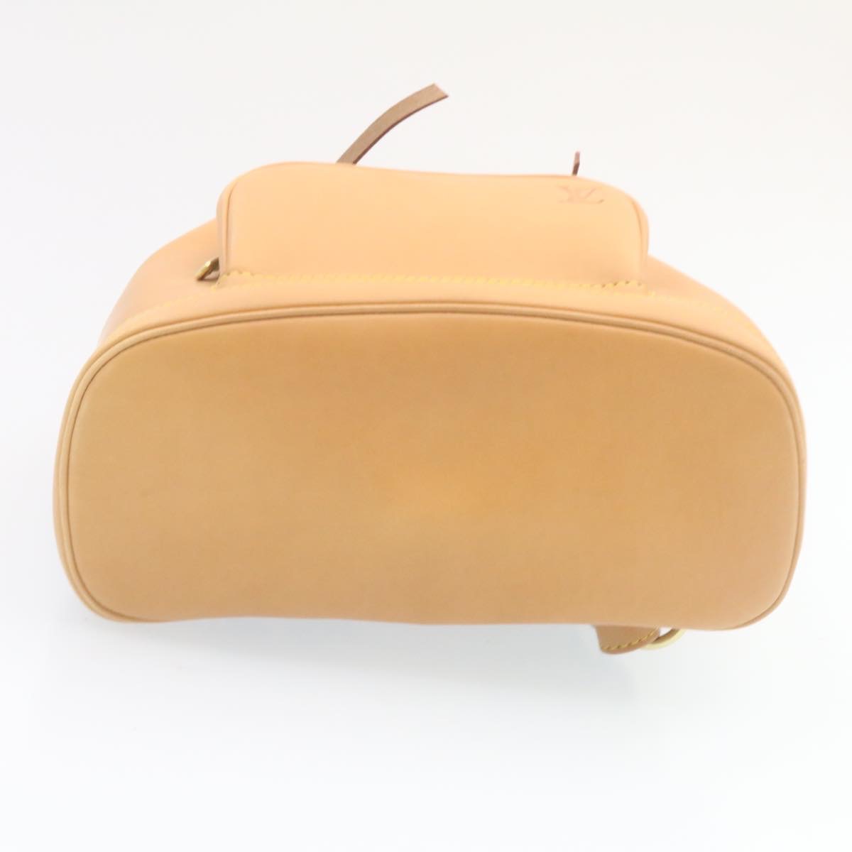 LOUIS VUITTON Nomad leather Montsouris MM Backpack SPO Beige LV Auth 28931SV LOUIS VUITTON Nomad leather Montsouris MM Backpack SPO Beige  main image 3