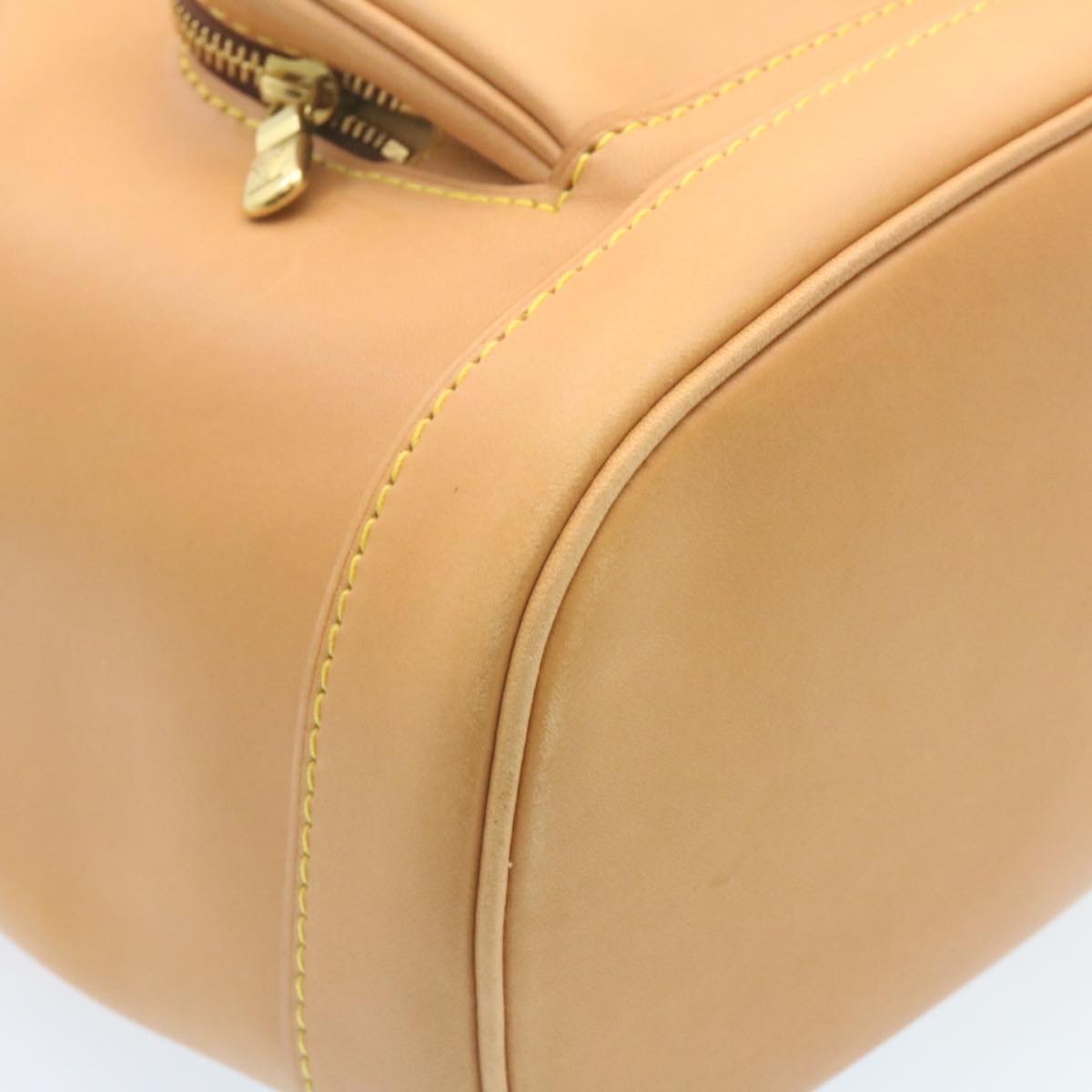 LOUIS VUITTON Nomad leather Montsouris MM Backpack SPO Beige  display picture 3