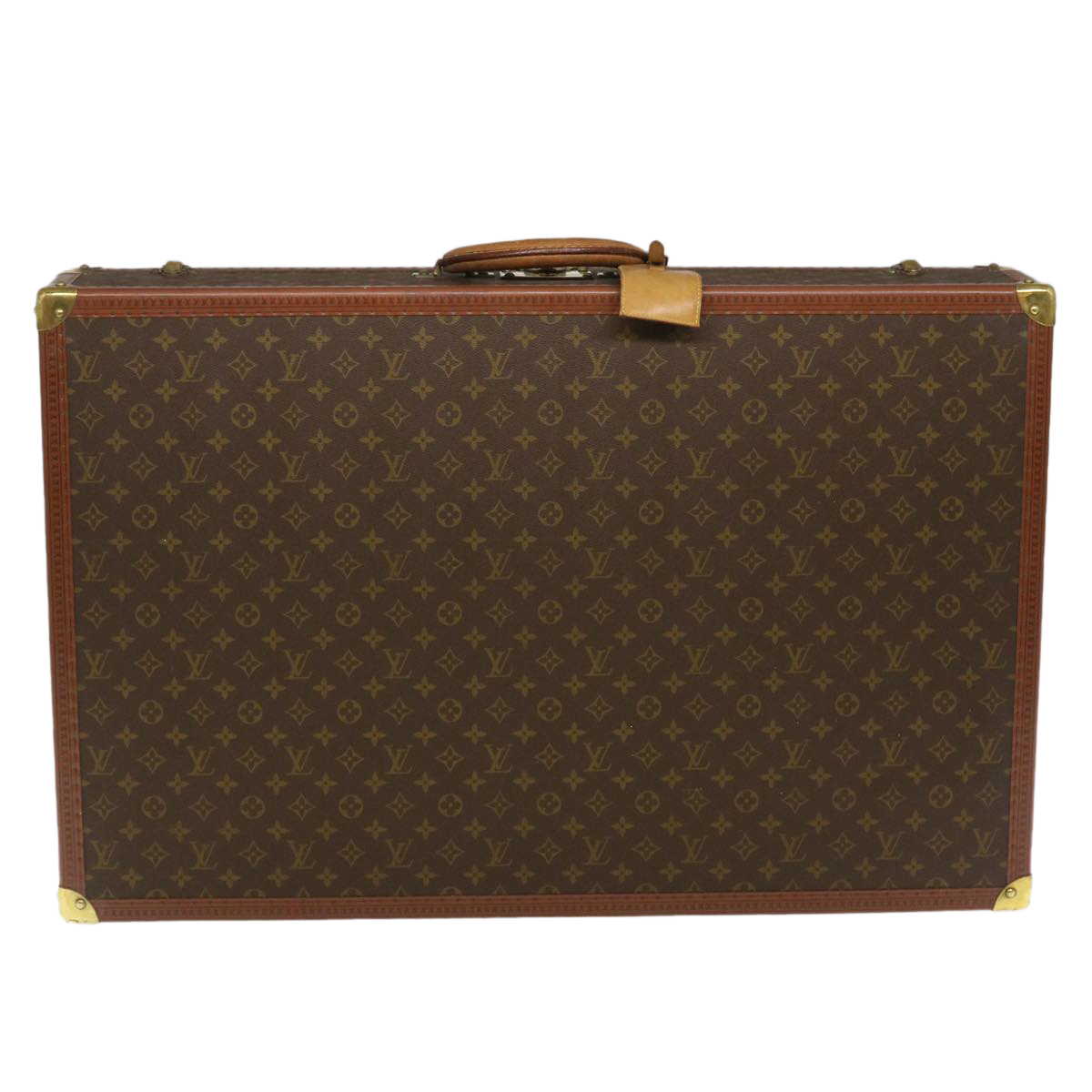 LOUIS VUITTON Monogram Bisten 80 Trunk Vintage M21224 LV Auth