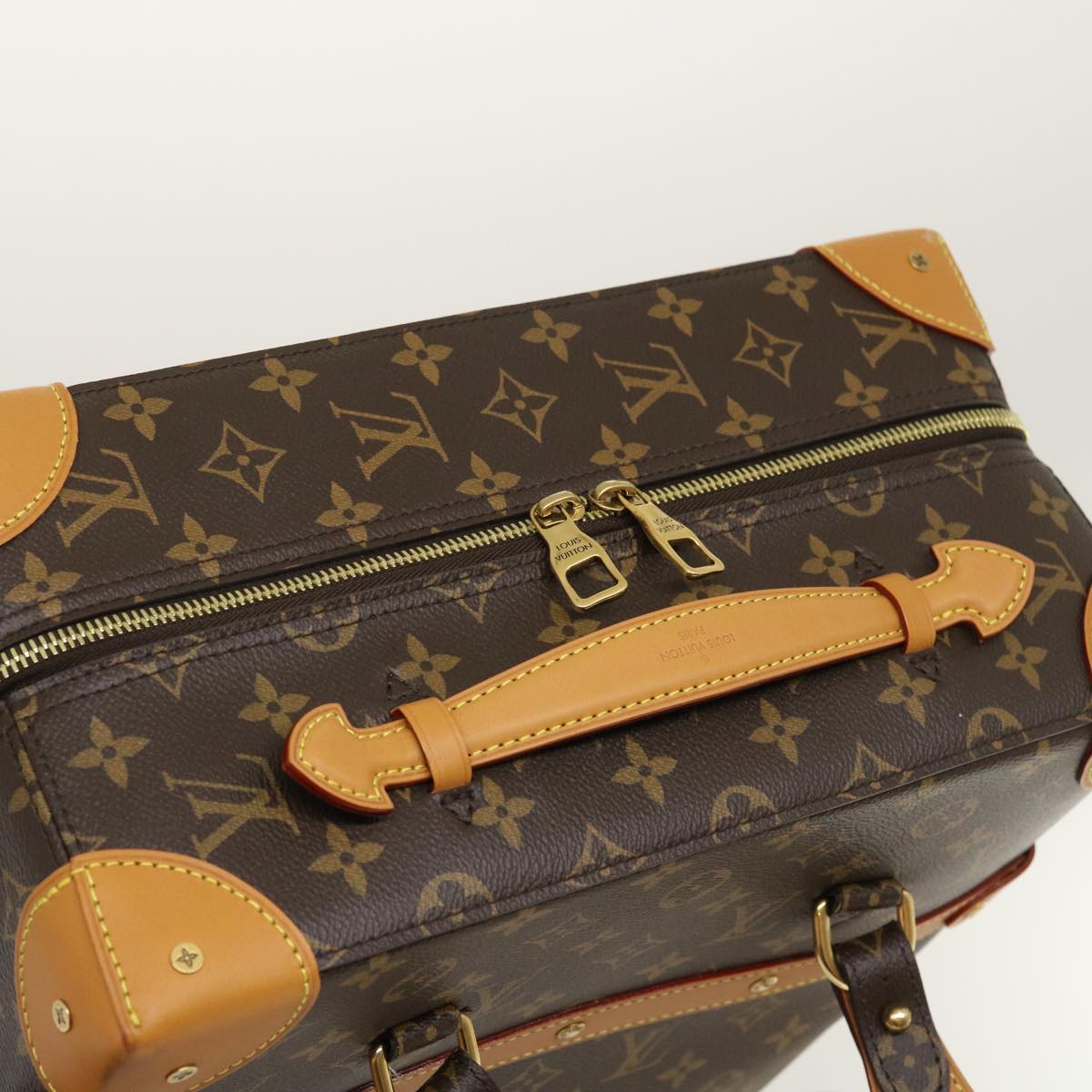LOUIS VUITTON Monogram Soft Trunk Backpack MM Trunk M44749
