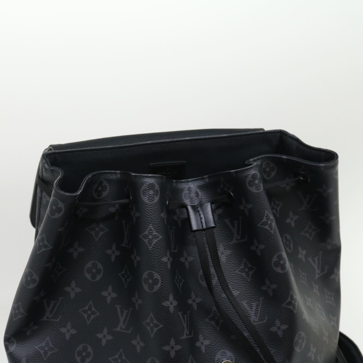 louis vuitton backpack trio black Mnogram Eclipse Bag The iconic motif in tone Louis Vuitton Trio Backpack Black