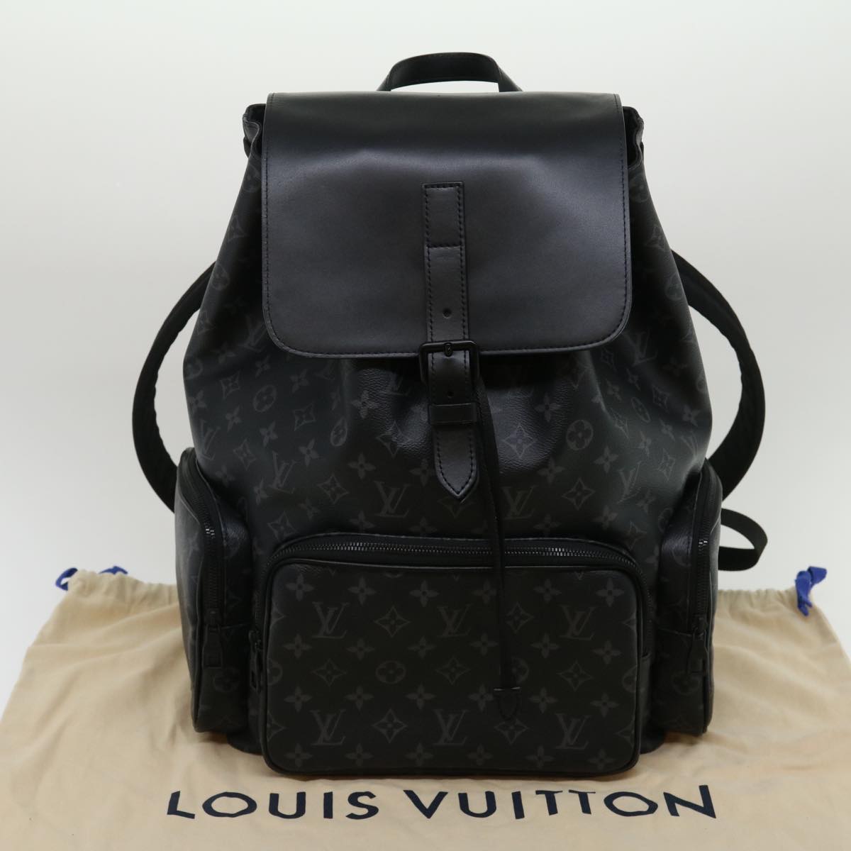 LOUIS VUITTON Monogram Eclipse Trio Backpack Backpack M45538 LV