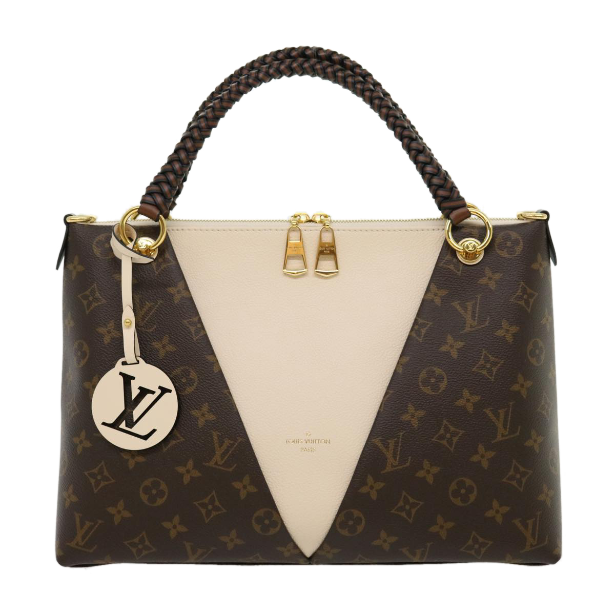 【希少】 LOUIS VUITTON LV Monogram Pallas MM トートバッグ Louis Vuitton Pallas MM Bag Monogram Cherry Red Palais