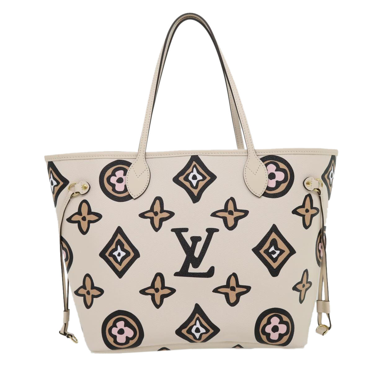 LOUIS VUITTON Monogram Wild at Heart Neverfull MM Tote Bag M45819