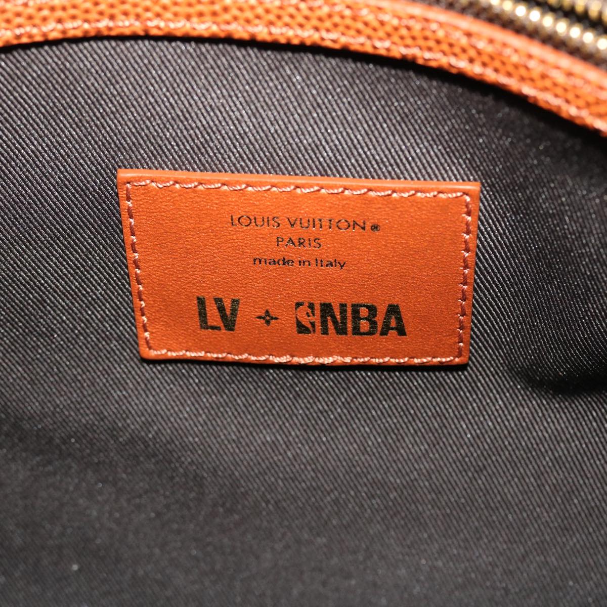 LOUIS VUITTON Monogram NBA Gym Bag Boston Bag 2way M45794 LV Auth