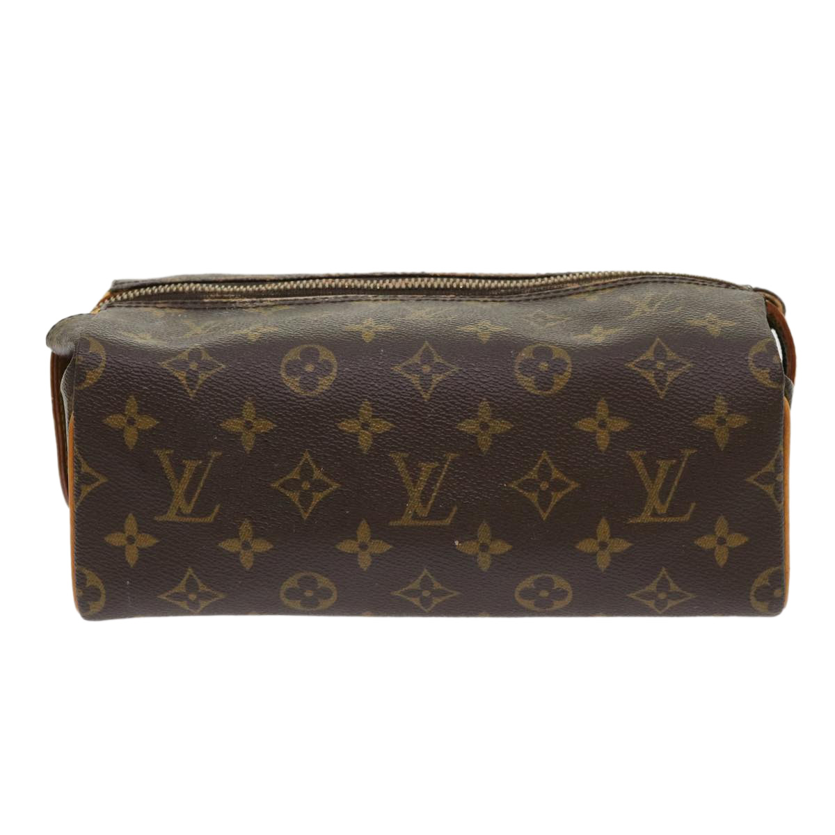 LOUIS VUITTON Monogram Trousse Patte Pression Cosmetic Pouch