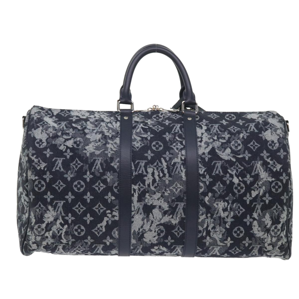 LOUIS VUITTON Monogram Tapestry Keepall Bandouliere 50