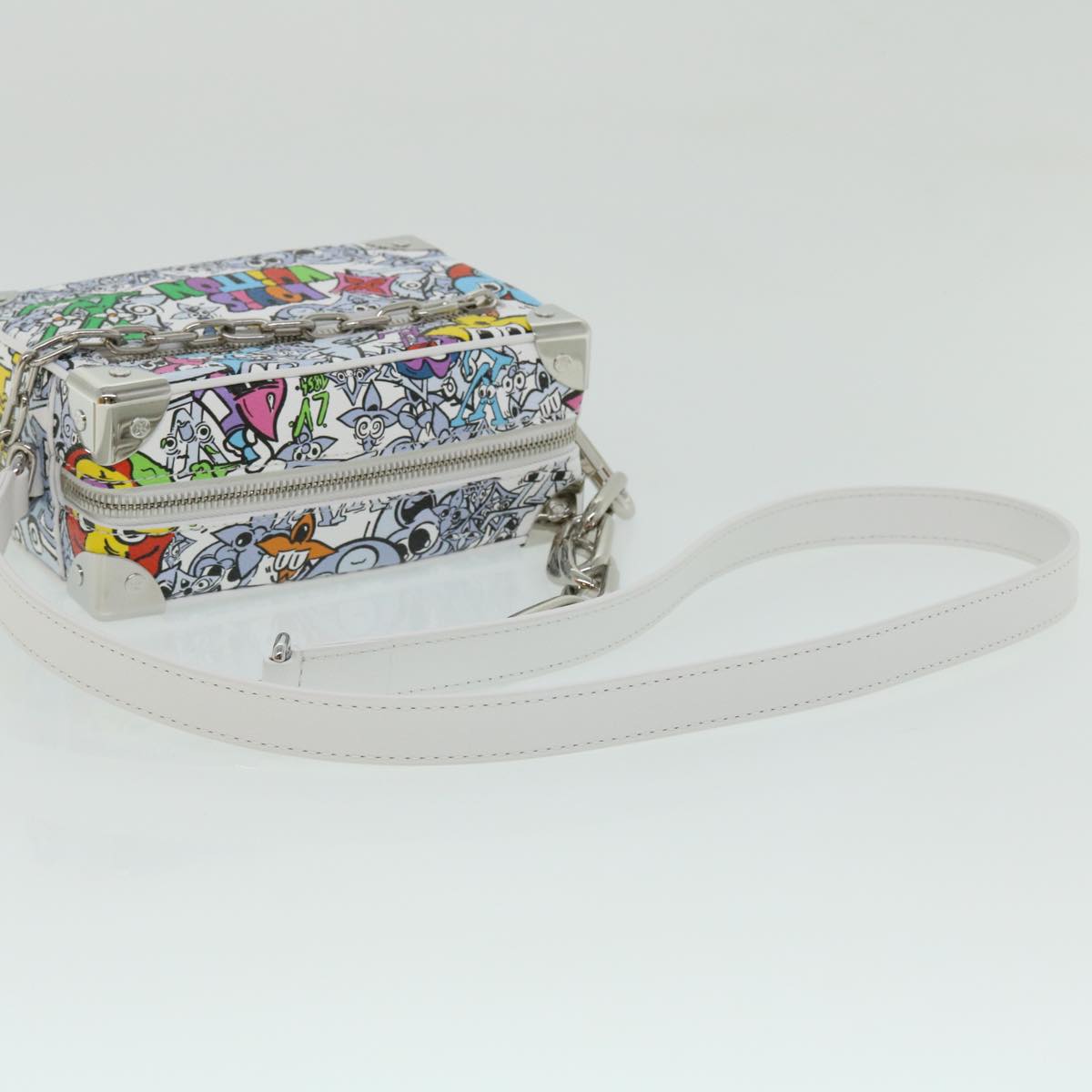 LOUIS VUITTON Monogram Comics Mini Soft Trunk Bag Multicolor