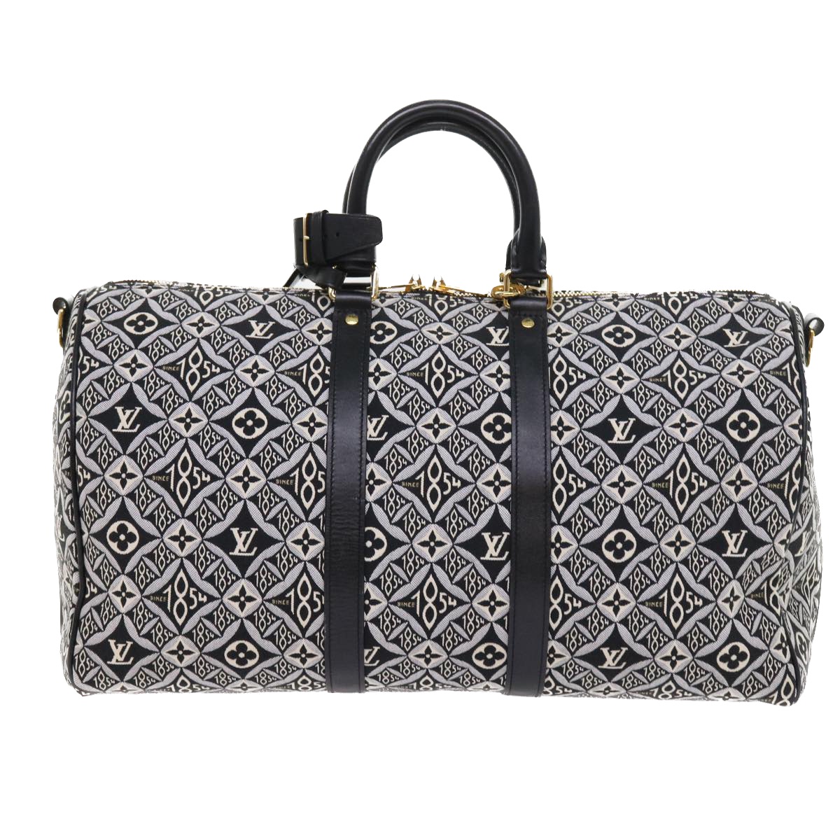 ^_^ LOUIS VUITTON Monogram Jacquard Speedy 25 1854 Noir M45769