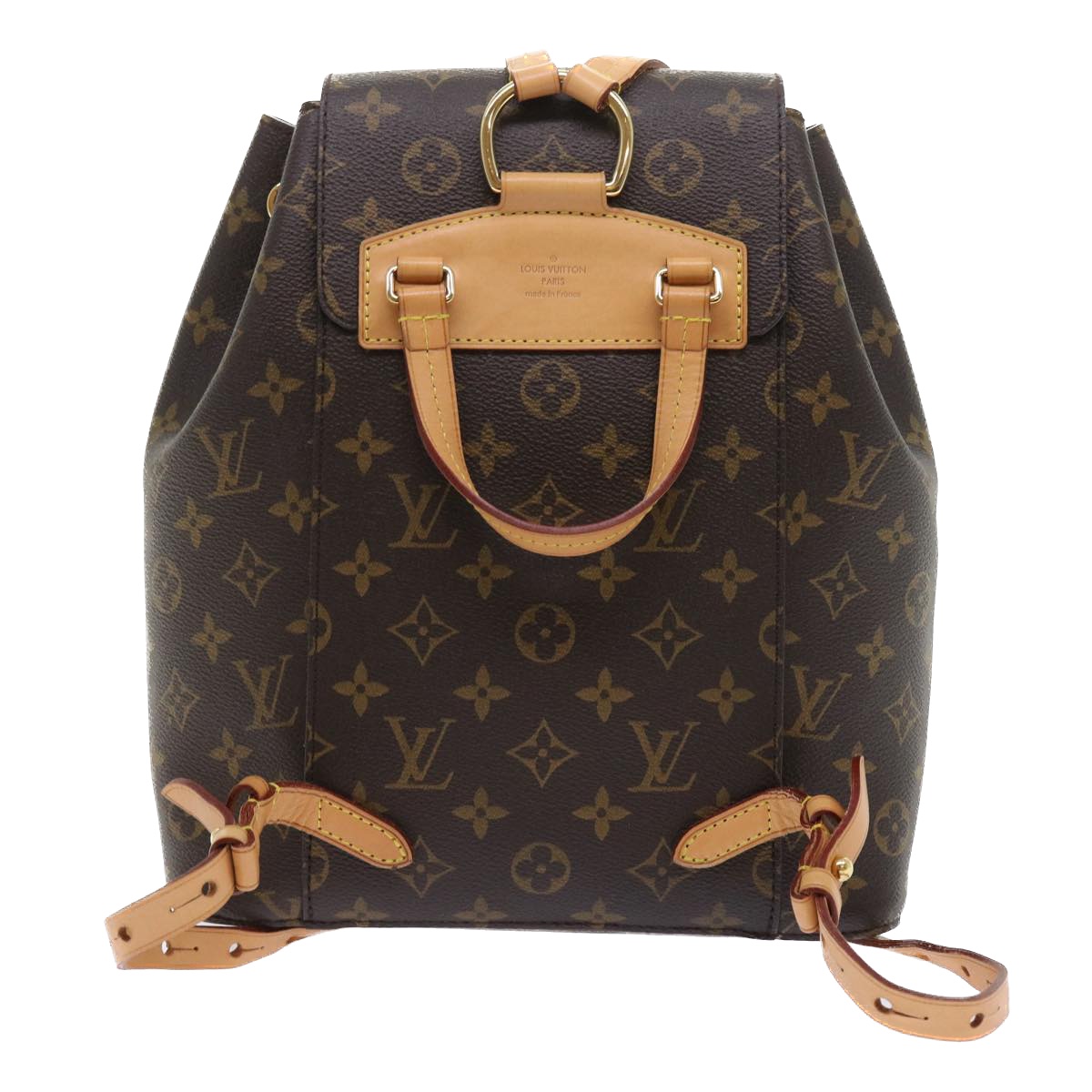 LOUIS VUITTON Monogram Montsouris Backpack M43431 LV Auth 56733A