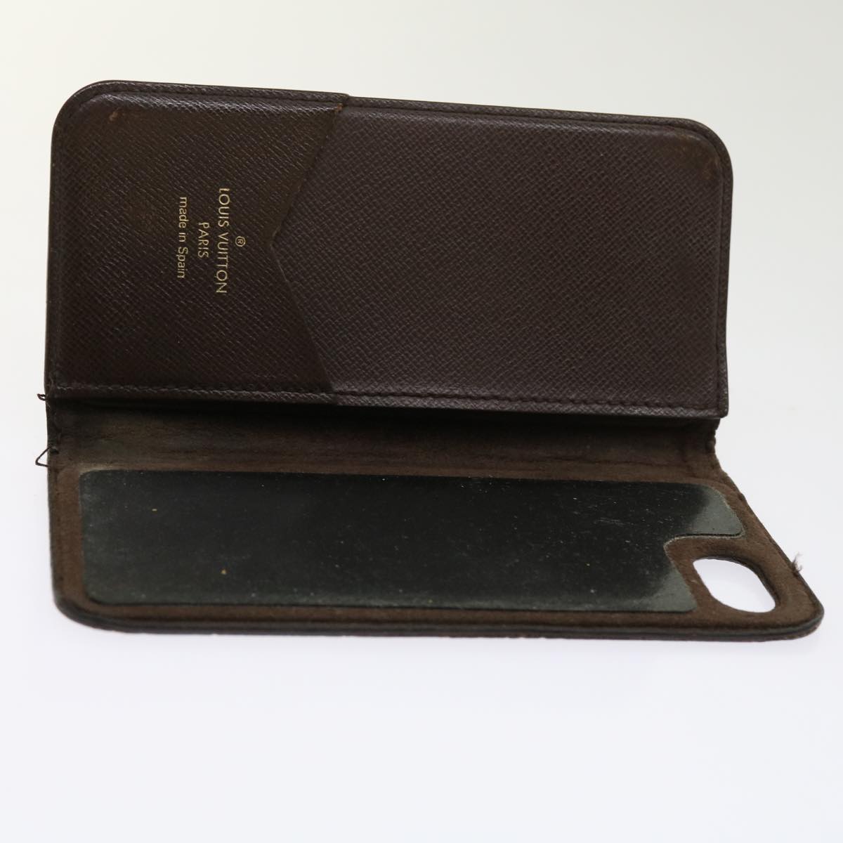 LOUIS VUITTON Monogram Damier Graphite iPhone Case 8 Set Red LV