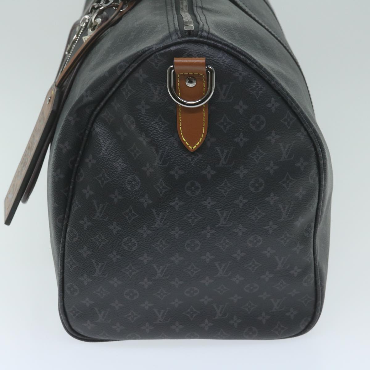LOUIS VUITTON Monogram Eclipse Keepall Bandouliere 50 Bag M56856
