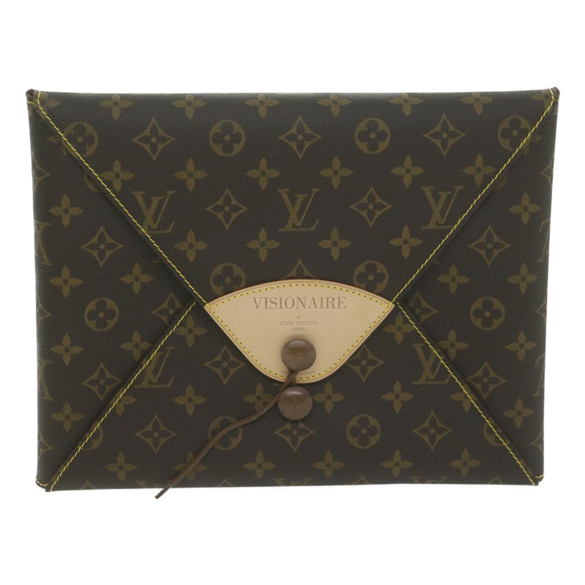 LOUIS VUITTON Monogram Visionaire Briefcase M99045 LV Auth LOUIS VUITTON Monogram Visionaire Briefcase M99045 LV Auth