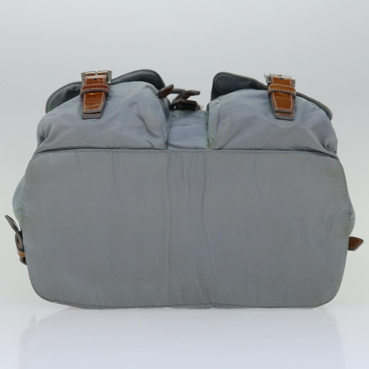 PRADA Backpack Nylon Light Blue Silver Auth LNZ330 PRADA Backpack Blue Bags & Handbags for Women for sale | eBay main image 4