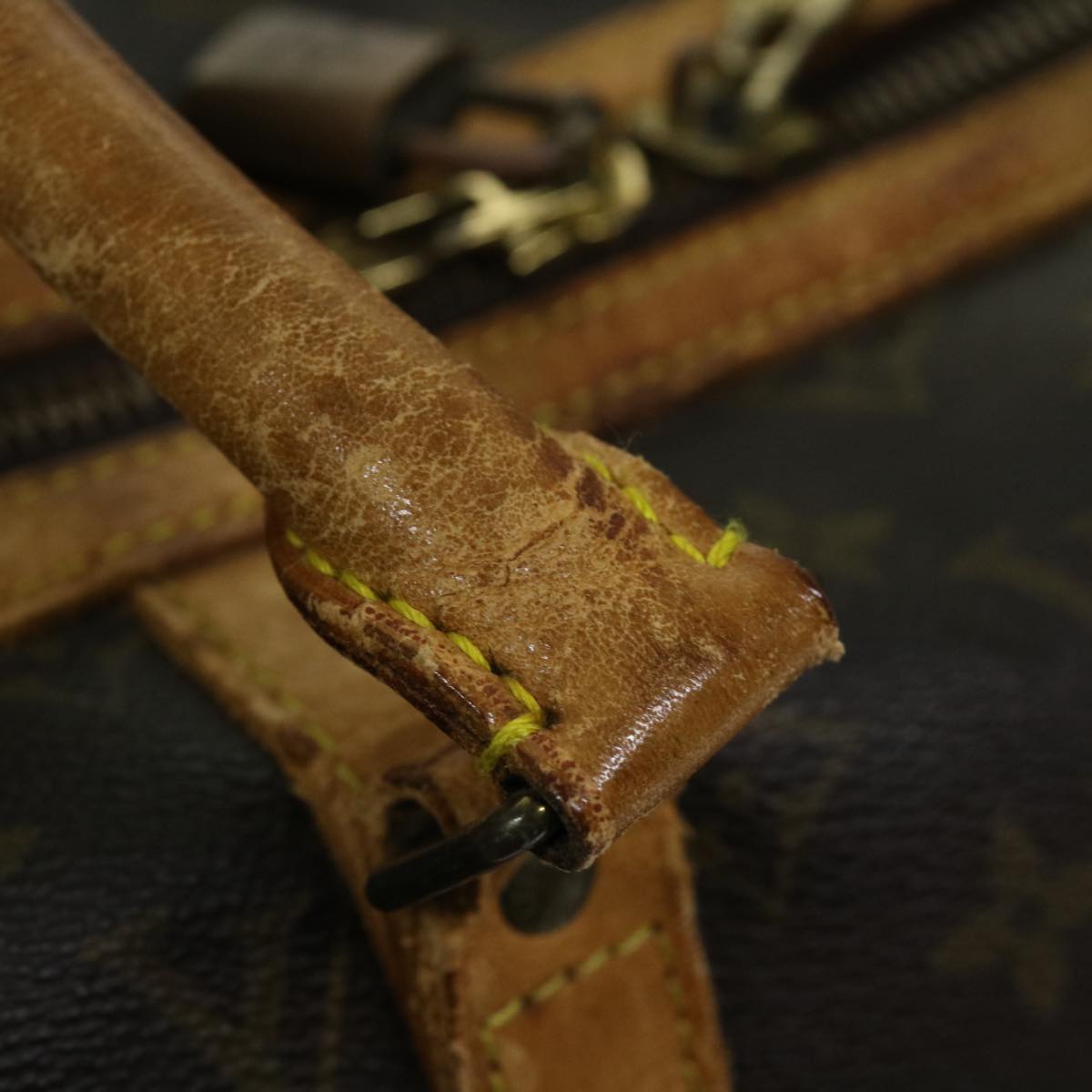 LOUIS VUITTON Monogram Sac Sports Boston Bag M41444 LV Auth