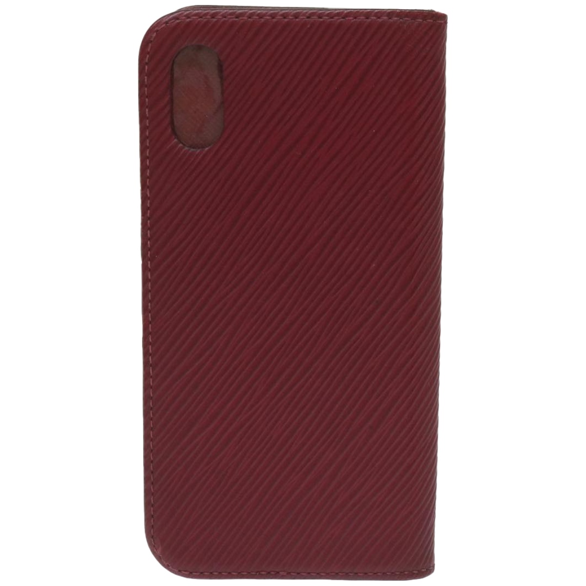 LOUIS VUITTON Epi iPhone X / XS Folio iPhone Case Fuchsia M64468
