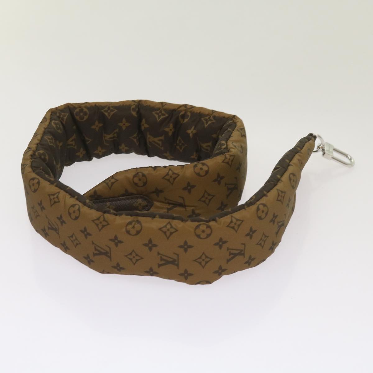 LOUIS VUITTON Linylon Speedy Bandouliere 25 Bag 2way Silver