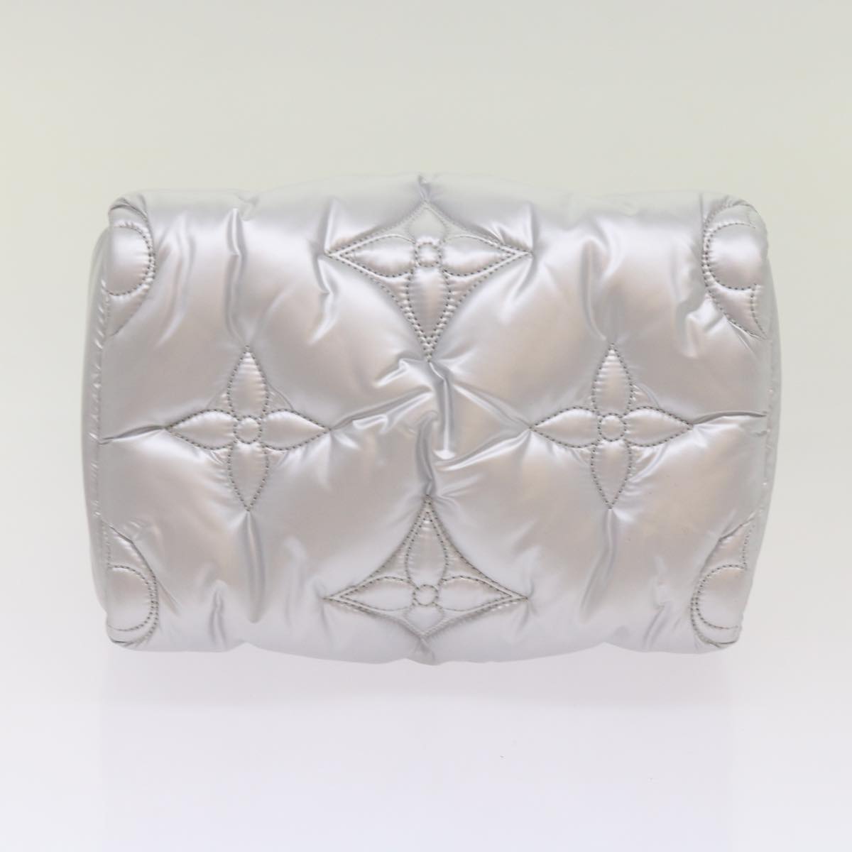 LOUIS VUITTON Linylon Speedy Bandouliere 25 Bag 2way Silver