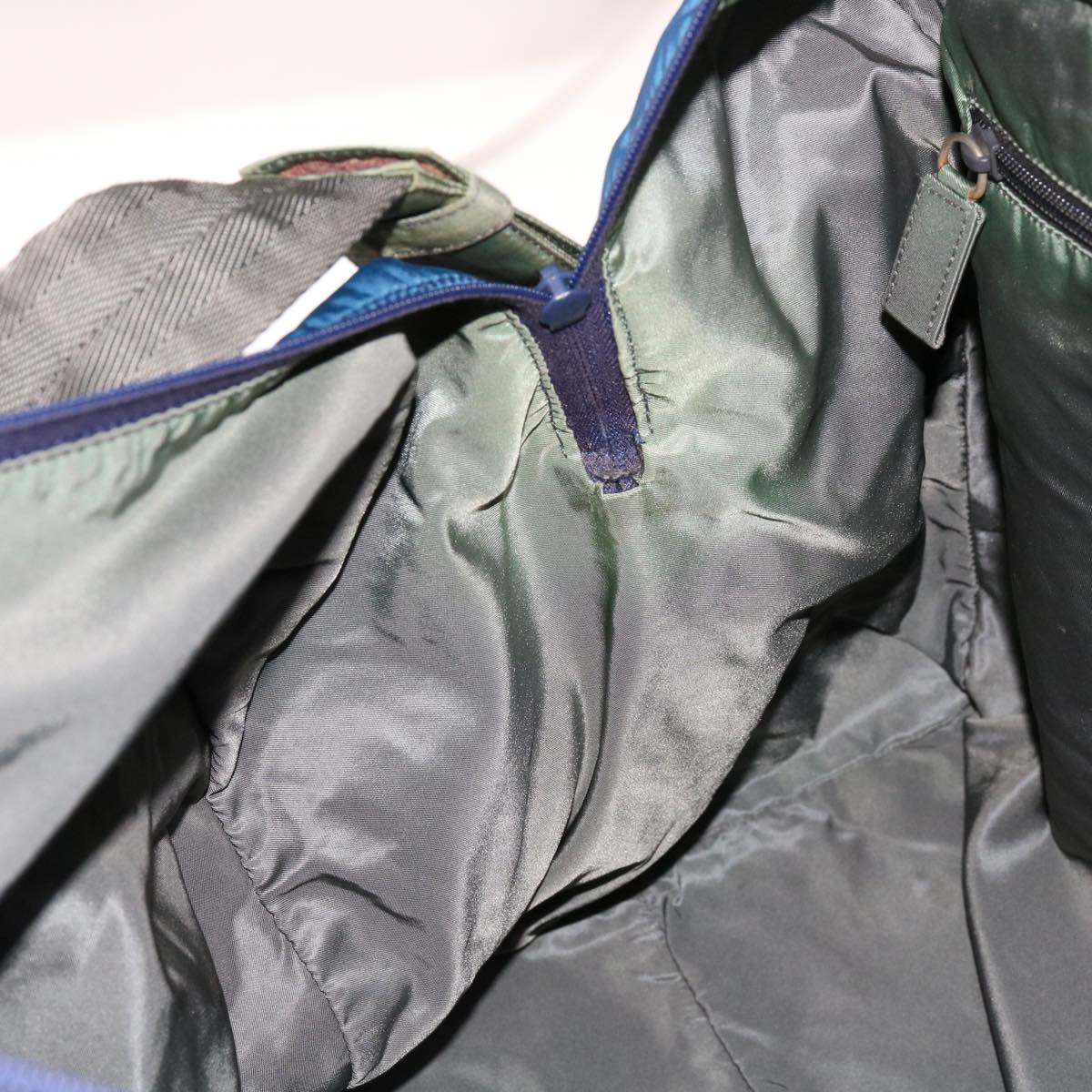 PRADA Sports Boston Bag Nylon 2way Blue Auth 69360 | eBay