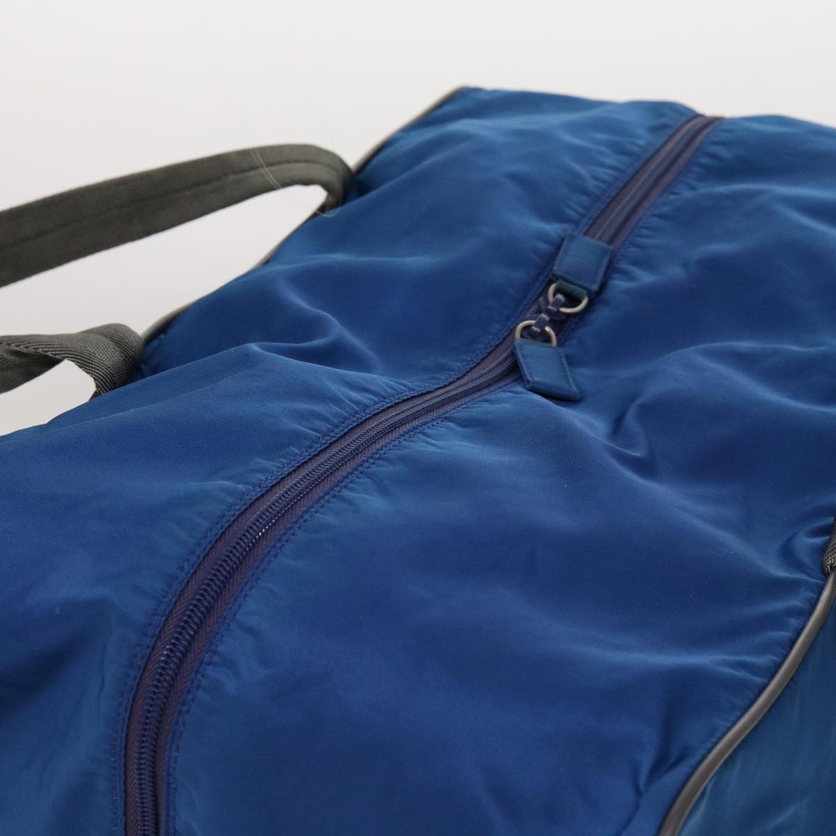 PRADA Sports Boston Bag Nylon 2way Blue Auth 69360 | eBay
