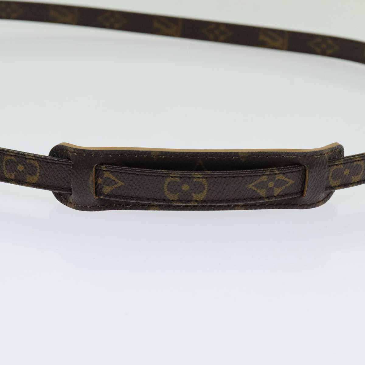 Louis Vuitton レザーベルト LOUIS VUITTON Monogram Shoulder Strap 42.9