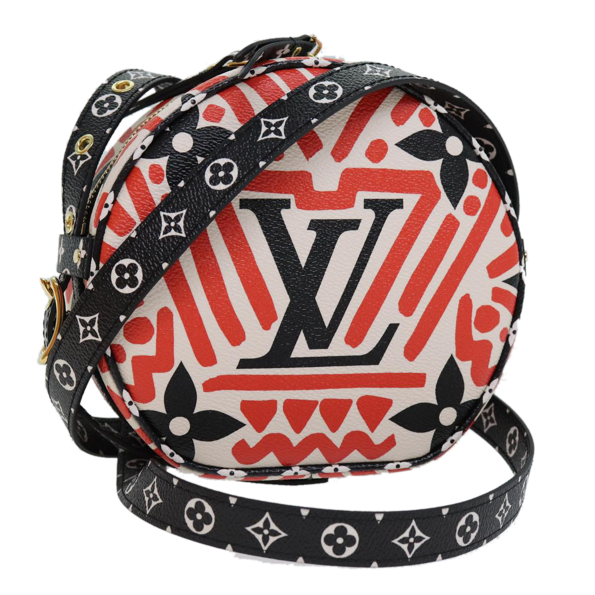 LOUIS VUITTON Monogram Giant Crafty Boite Chapoe Souple Bag M45366