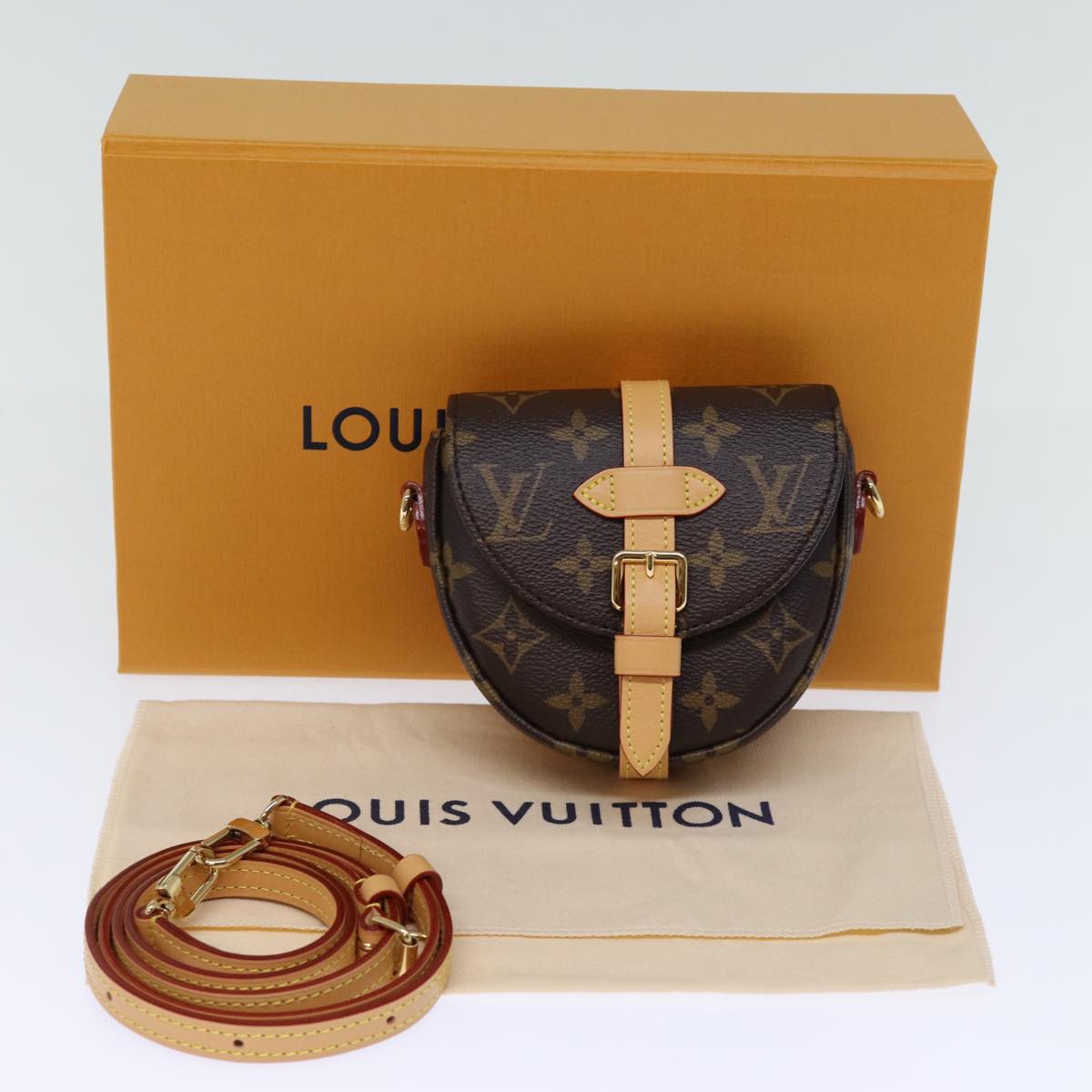 LOUIS VUITTON Monogram Micro Chantilly Shoulder Bag M46643