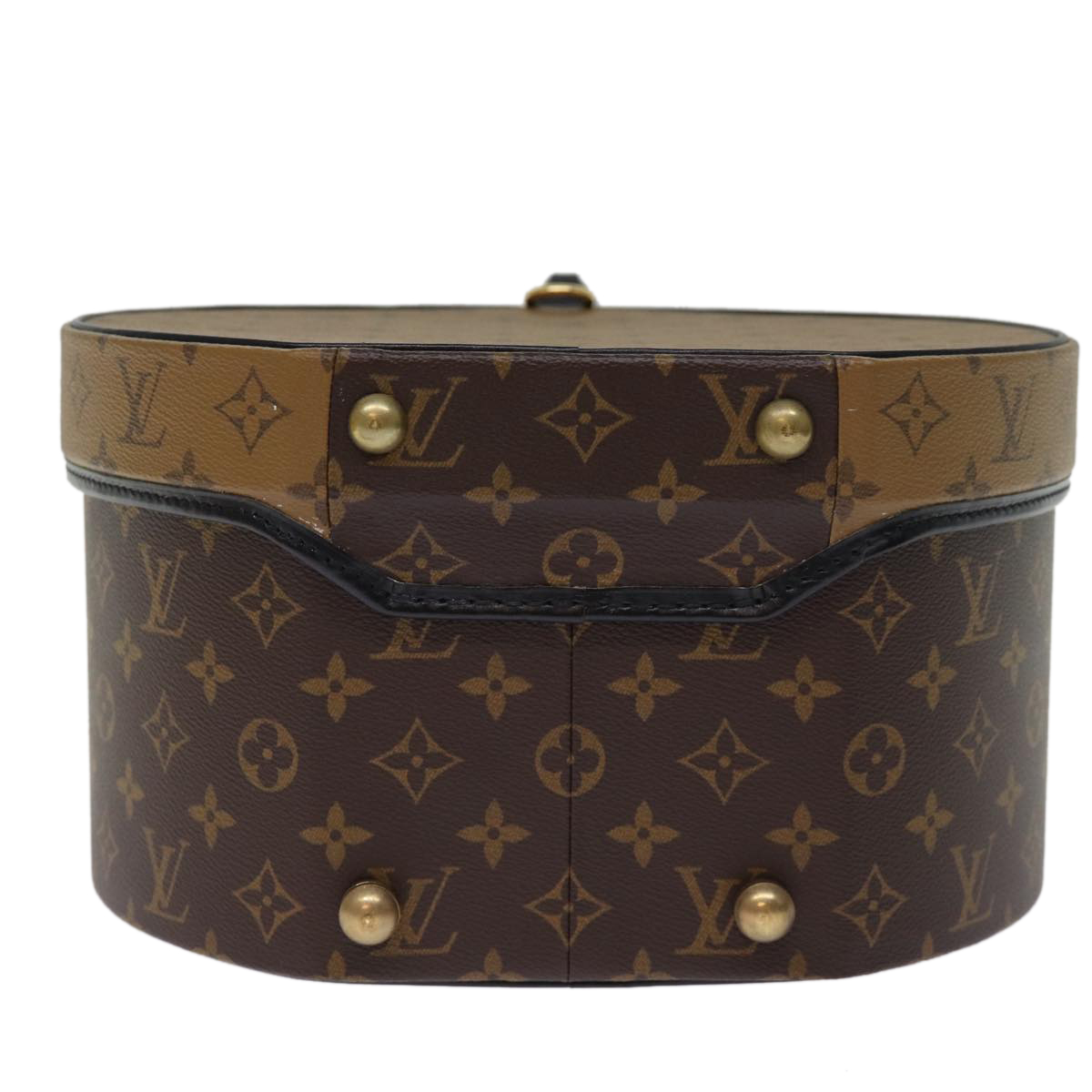 LOUIS VUITTON Monogram Reverse Boite Chapeau 30 Hand Bag