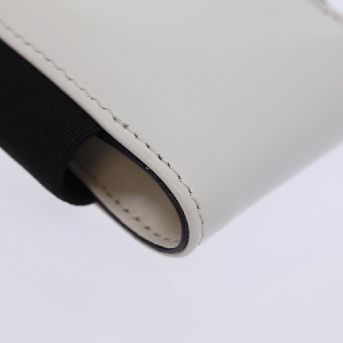 PRADA Cell Phone Case Patent leather White Auth 75214V | eBay