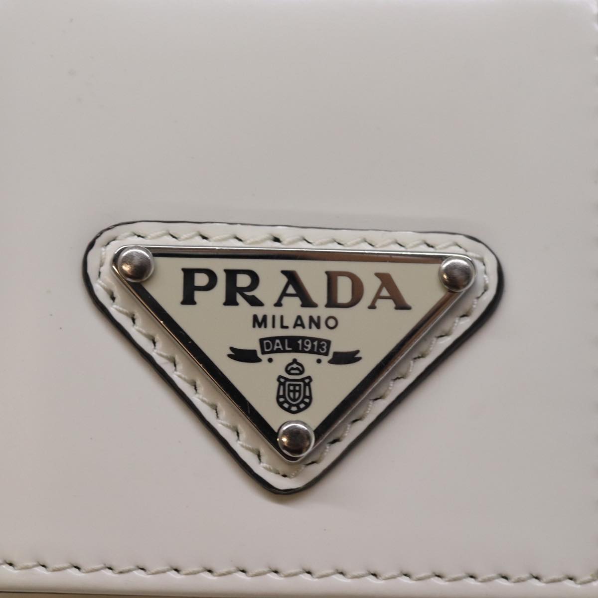 PRADA Cell Phone Case Patent leather White Auth 75214V | eBay