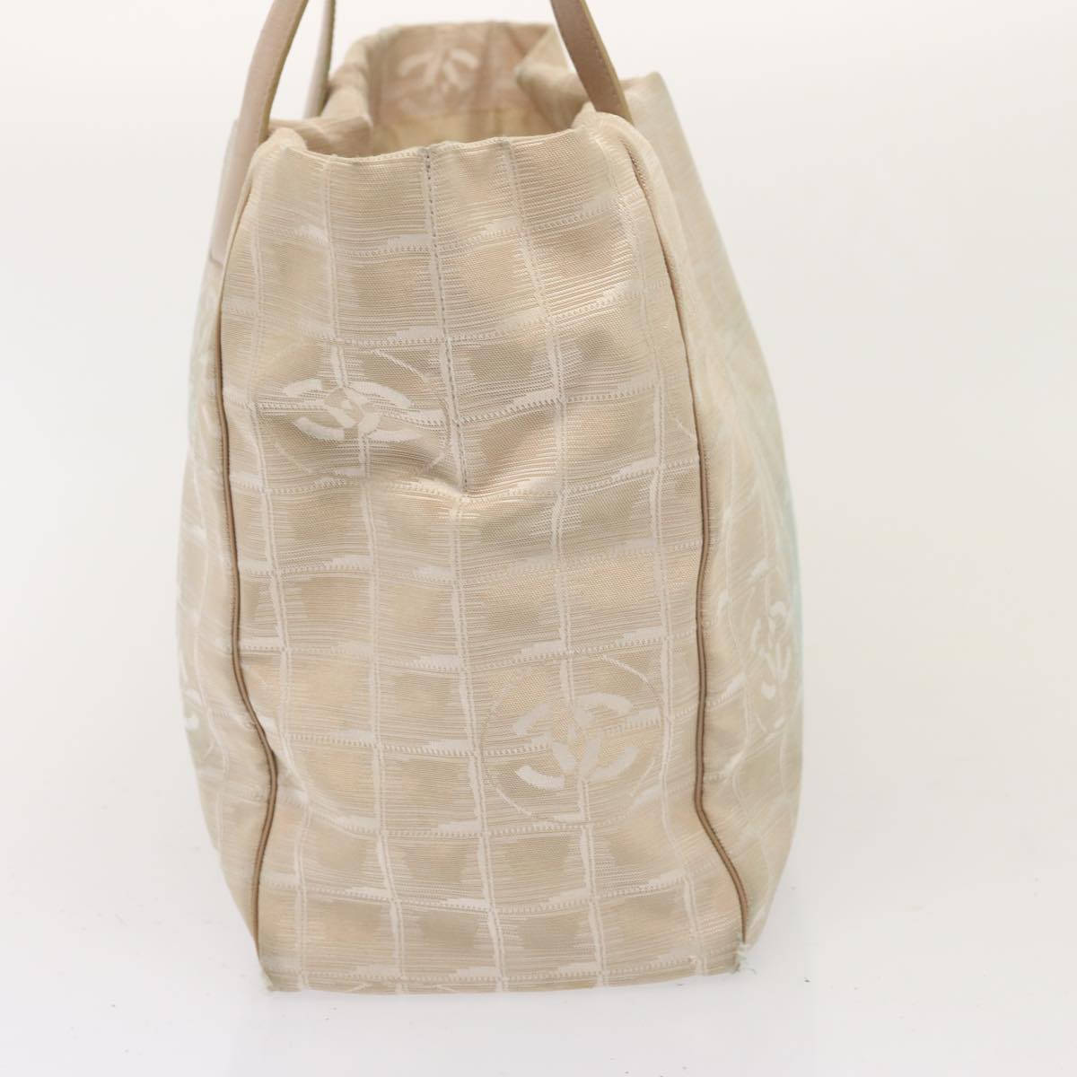CHANEL New Travel Line Tote Bag Nylon Beige CC Auth 76174 | eBay CHANEL New Travel Line Tote Bag Nylon Beige CC Auth 76174 | eBay