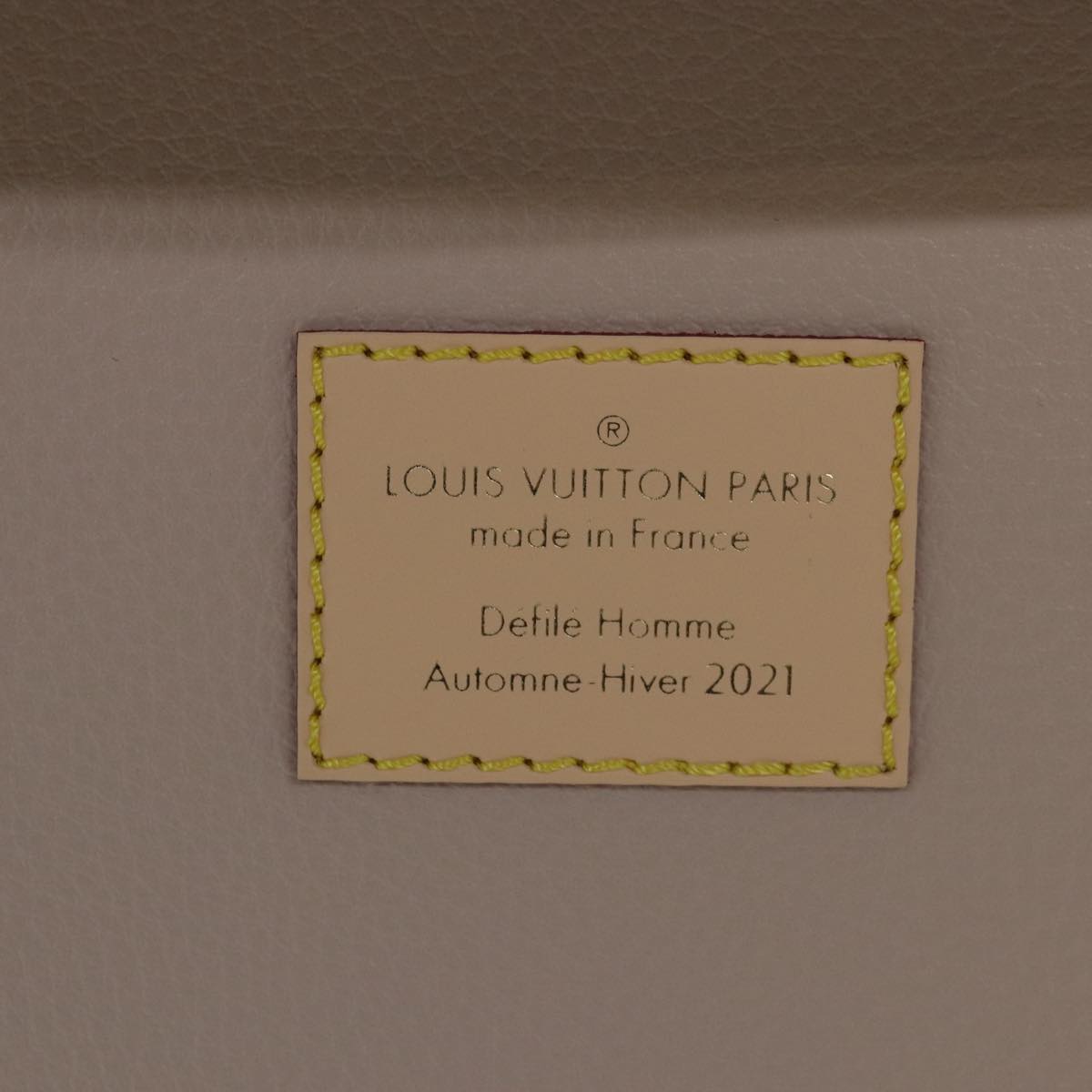 LOUIS VUITTON Monogram Record Case Pizza Box GI0634 LV Auth
