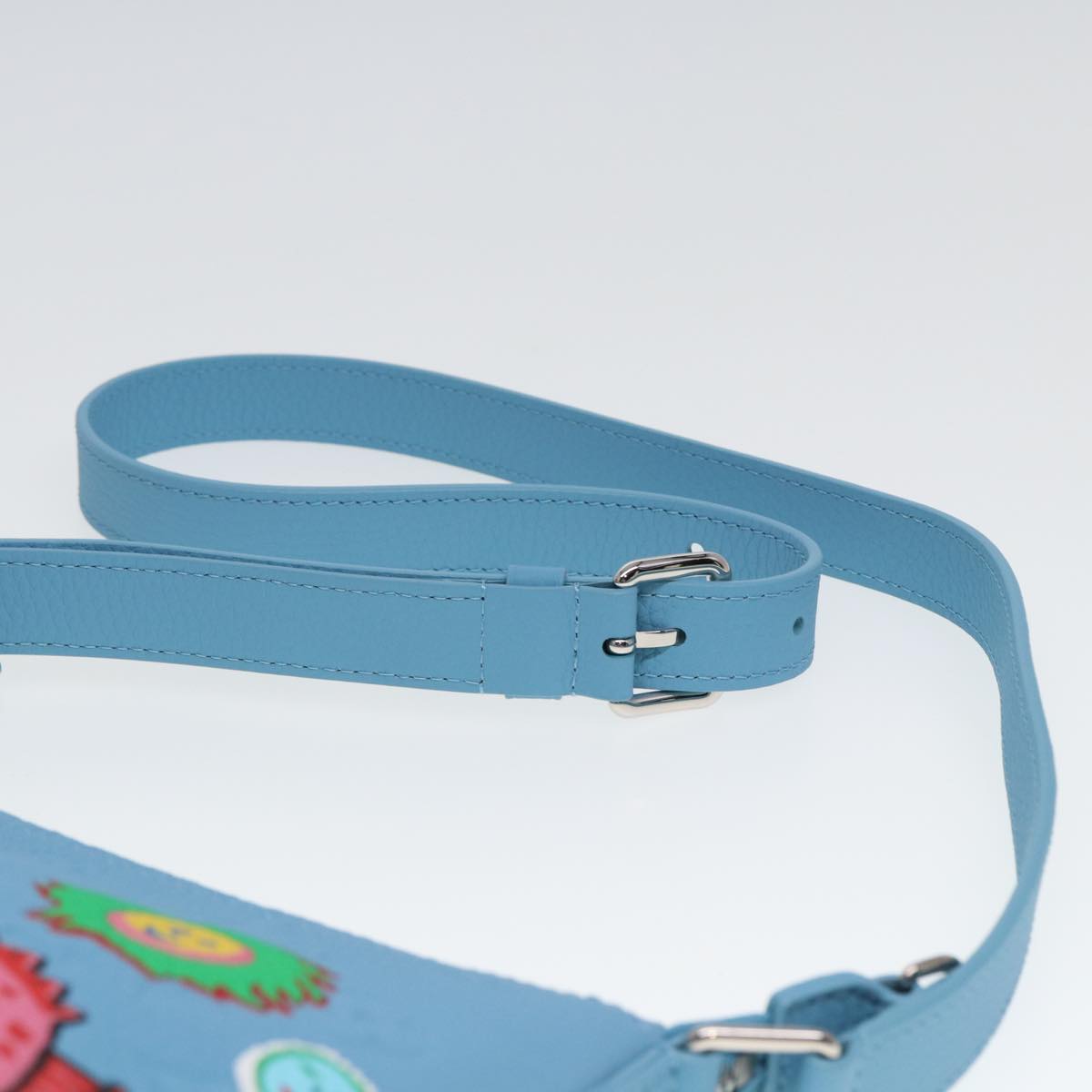 LOUIS VUITTON Monogram Yayoi Kusama Hobo Cruiser Bag Blue