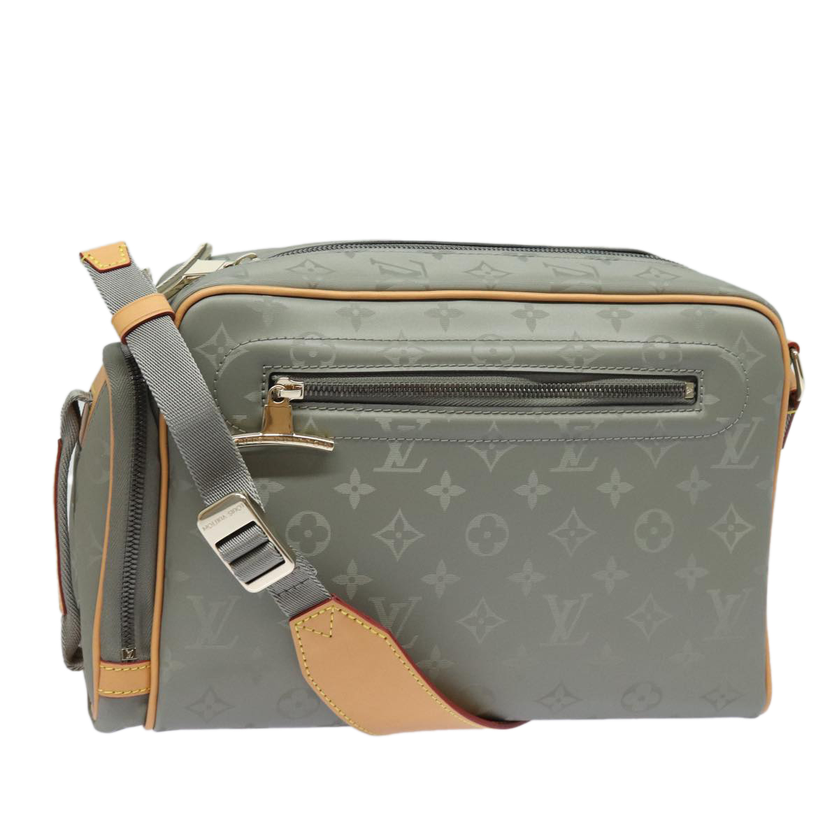 LOUIS VUITTON Monogram titanium Camera Bag Shoulder Bag Gray