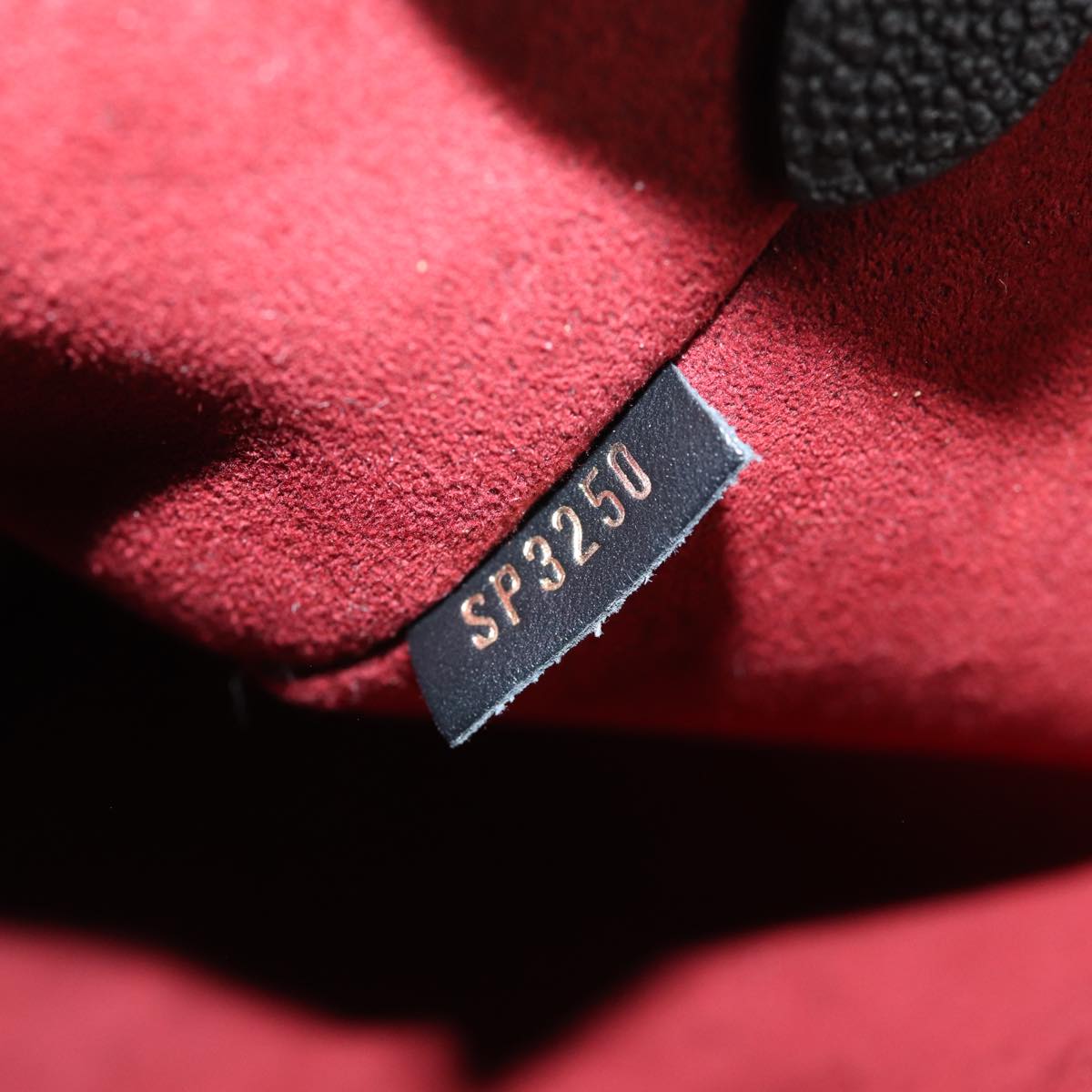 Louis Vuitton ポッシュノエ LOUIS VUITTON Monogram Empreinte Neo Noe Bag Black Beige M45497 LV