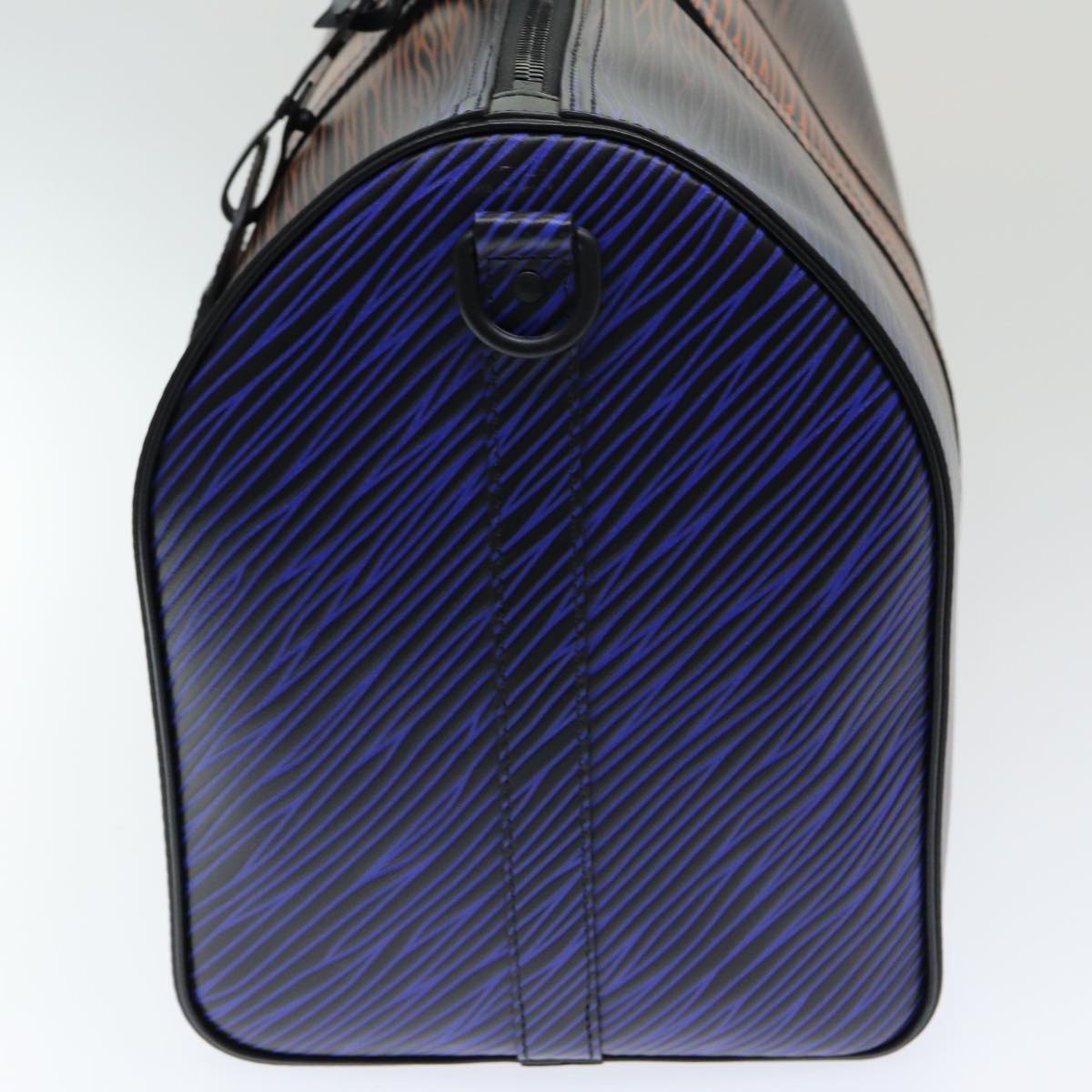 LOUIS VUITTON Epi XL Keepall Bandouliere 50 Boston Bag Black