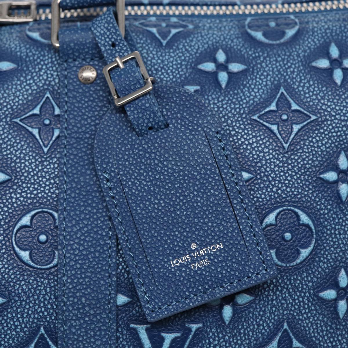 LOUIS VUITTON Monogram Cowhide Keepall Bandouliere 50 Bag M21375