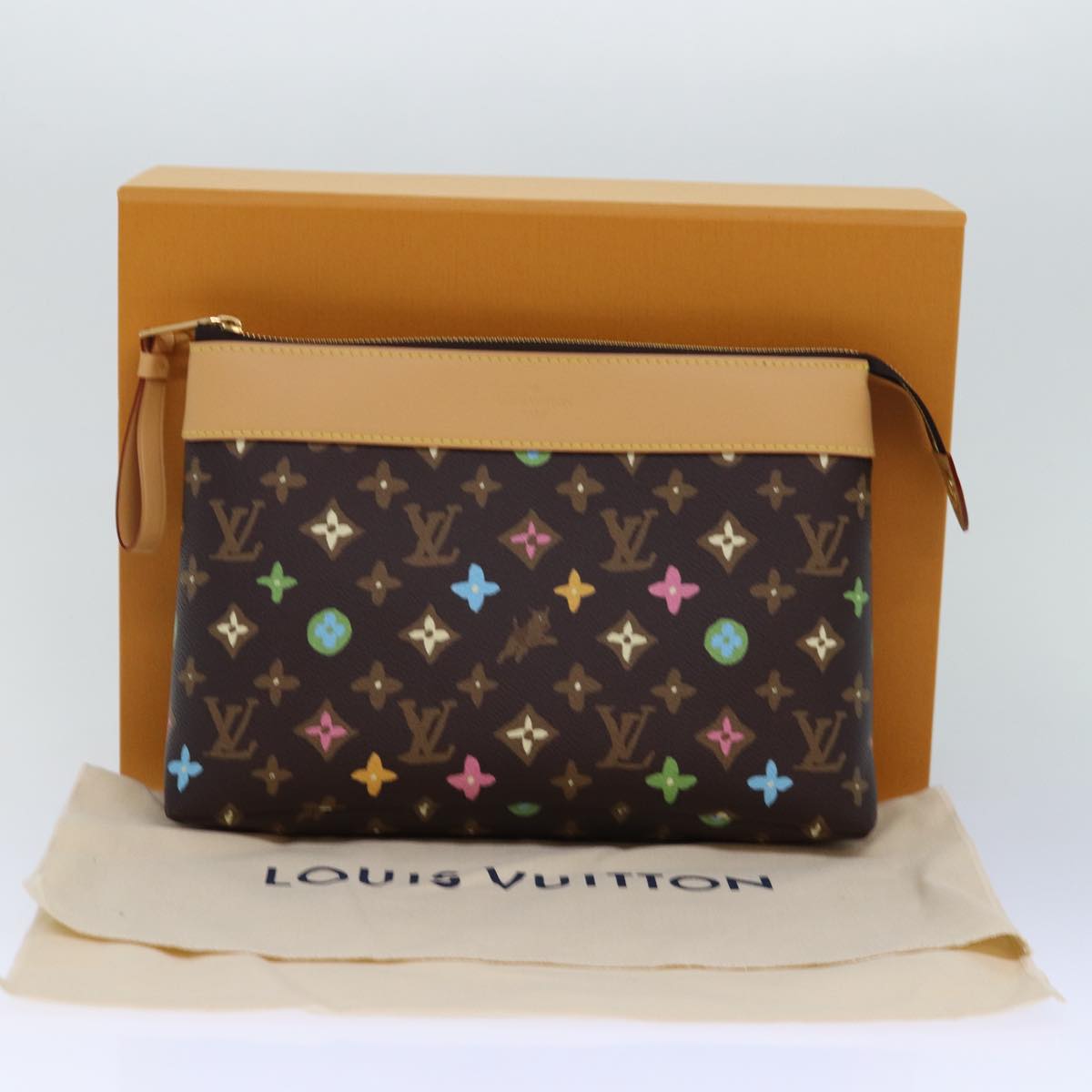 LOUIS VUITTON Monogram Craggy Pochette Voyage Souple Bag