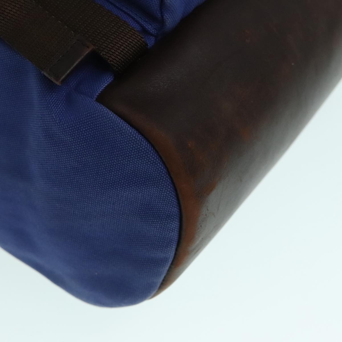 PRADA Backpack Canvas Blue Auth 88293 | eBay display picture 3