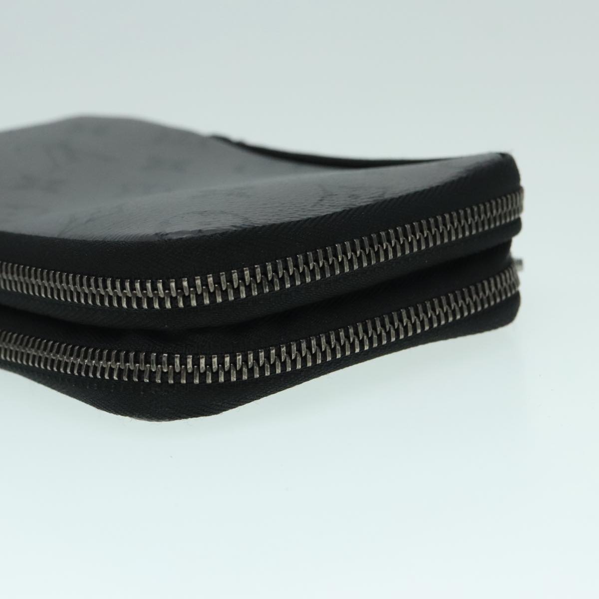 LOUIS VUITTON Monogram Eclipse Double Phone Pouch Gray M69534 LV