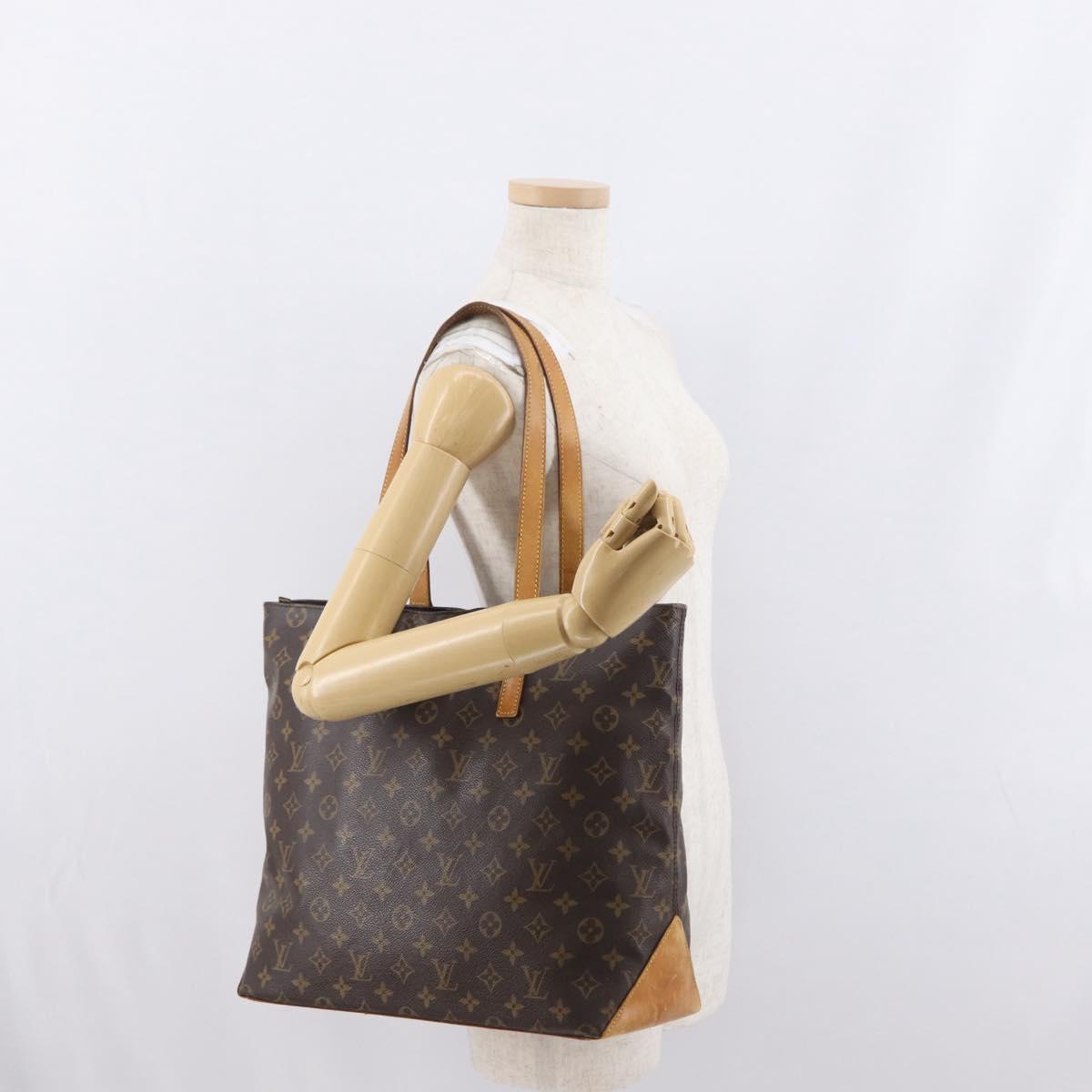 【me】 LOUIS VUITTON Monogram Cabas Mezzo Tote Bag M51151 LV Auth 89686