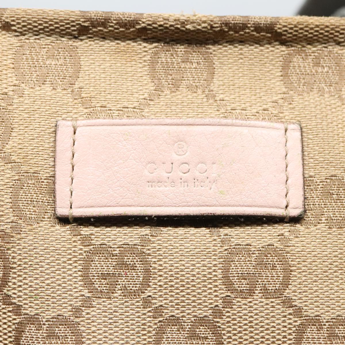 GUCCI GG Canvas Tote Bag Beige 155524 Auth 93858 | eBay